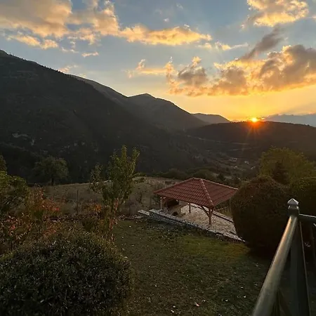 Villa Nano στο βουνό με τζάκι *
