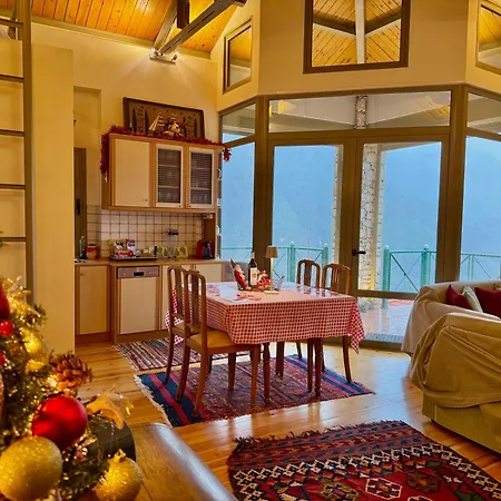 Villa Nano στο βουνό με τζάκι *