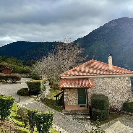 Nano With Fireplace And Next The Centre Kalavryta