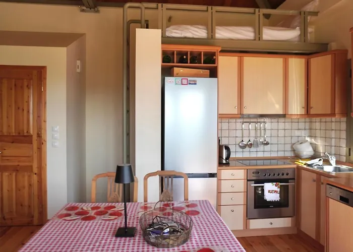 Nano With Fireplace And Next The Centre Villa Kalavryta