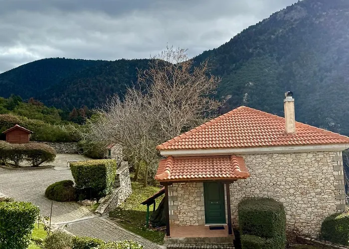 Nano With Fireplace And Next The Centre Kalavryta