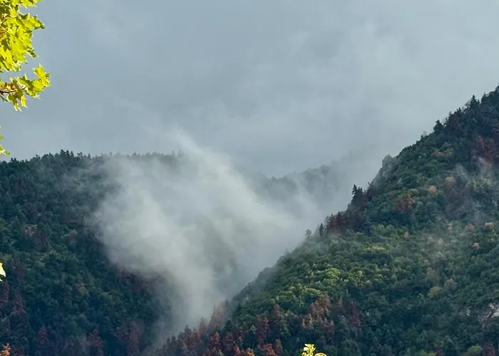 Nano With Fireplace And Next The Centre Калаврита